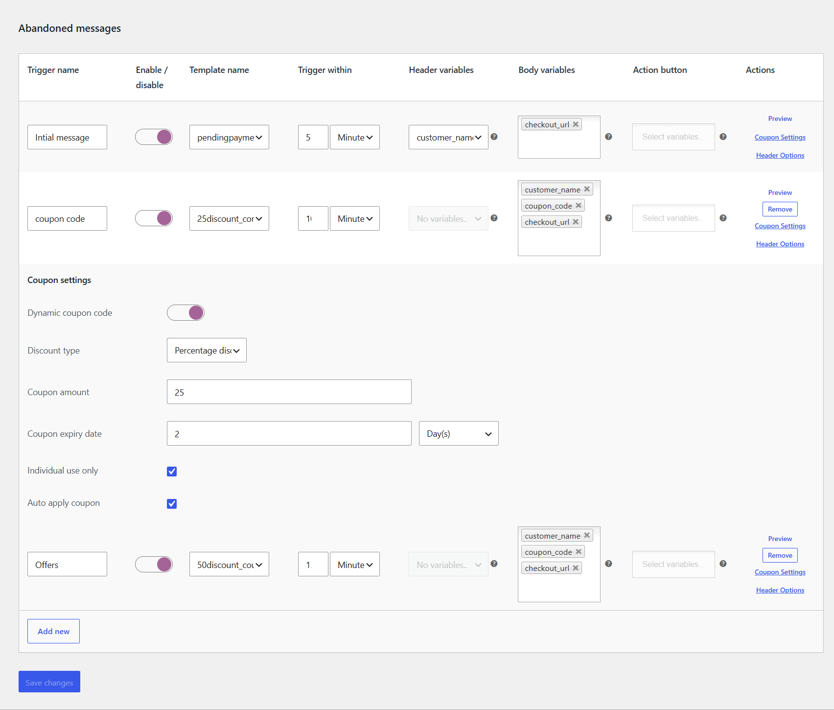 WooCommerce-settings-abandoned-messages