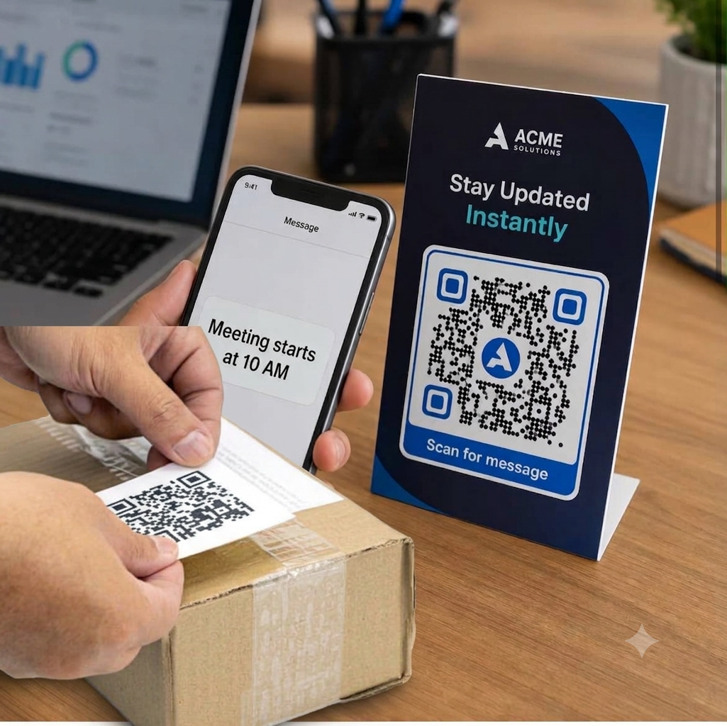 QR code sample for WhatsApp messages