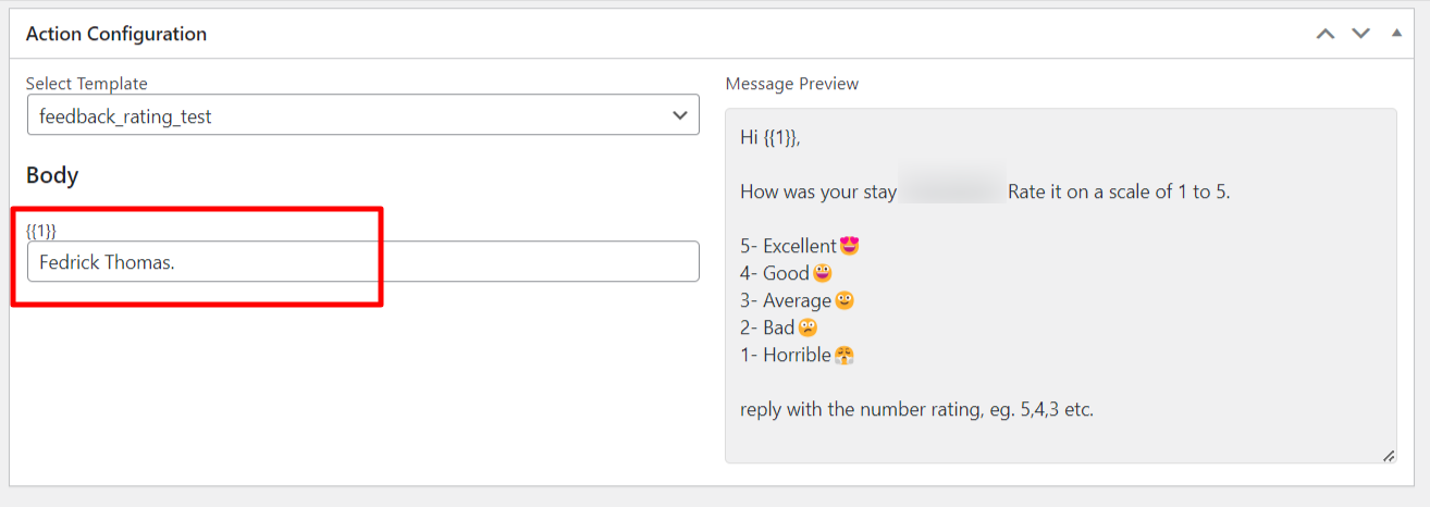 parameter of workflow