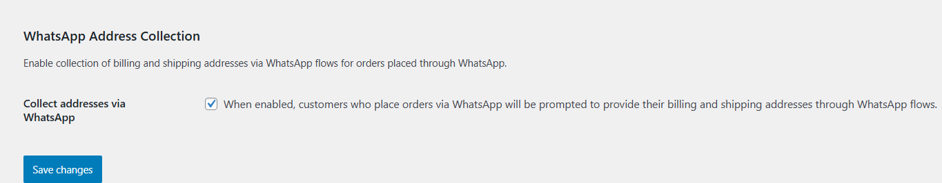 catalog order address collection